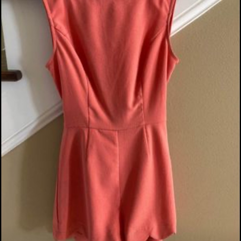 Scalloped romper